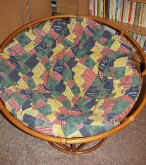 Ratanové křeslo - papasan