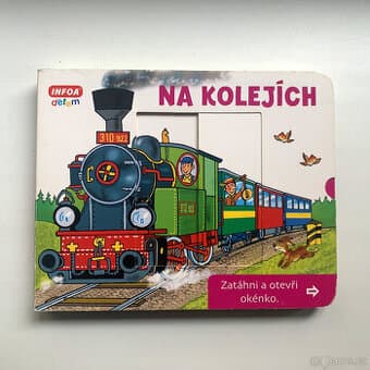 Interakt. leporelo: NA KOLEJÍCH (Zatáhni a otevři)