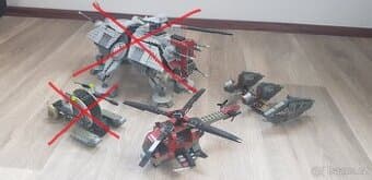 Lego star wars AT- TE 2013, vrtulnik ze setu s deadpool em