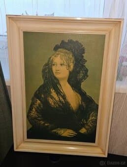 Obraz Francisco Goya - Dona Isabel Cobos de Forcel