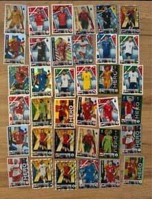 Fotbalové kartičky Euro