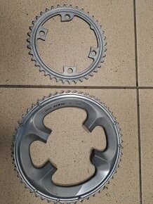 Převodníky Shimano 105 FC-7000, 53/39