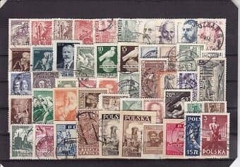 Sestava známek Polsko