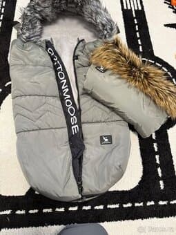 Zimní fusak + rukávník na kočárek Cottonmoose