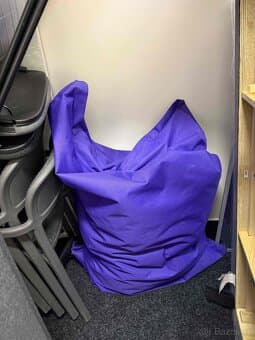 Sedací vak fialový