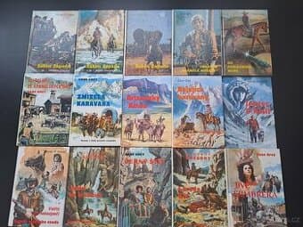 Westerny, edice Divoký západ, nakladatelství Návrat