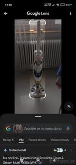 Vysavac a parni cistic rowenta