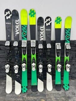 Lyže VOLKL TWIN TIP WALL 118 a 128 cm – Po SERVISU
