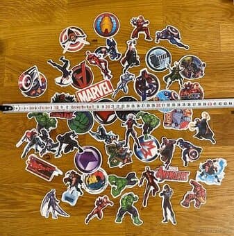 Sada samolepek Marvel 50 ks