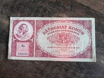 Československo 50 korun 1929