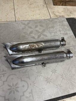 Čz 150C - koncovky výfuku