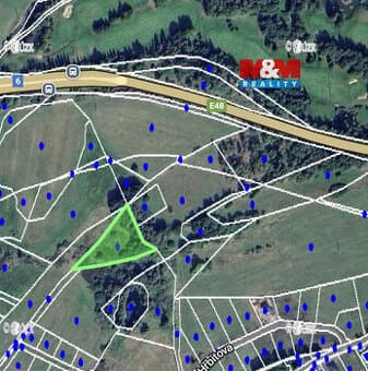 Prodej pole, 8748 m², Karlovy Vary - Olšová Vrata