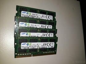 Paměti RAM Samsung 4GB DDR3 12800S 1066/1333/1600 MHz