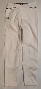 Závodní rajtky Spooks S – gripy, bílé, skvělý stav