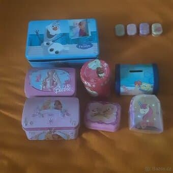 Pokladnička, truhlicky, krabičky