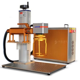 50w fiber laser gravírka so oddelitelnou hlavou