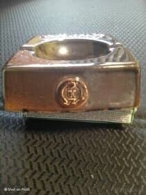 Popelník keramický 100 let PKZ, retro, RAKO