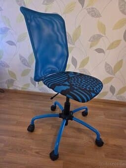 Kancelářská židle modrá