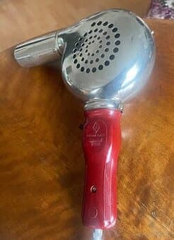 Starožitný fén na vlasy Prométheus - funkční