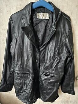 Sako kožené černé vel.L