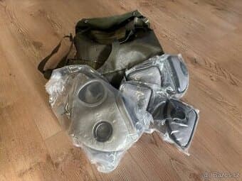 Vojenská plynová maska ČSLA, M10M, originál, nová