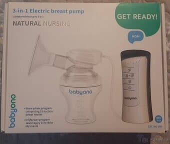 Elektrická odsávačka mateřského mléka.