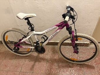 Dívčí kolo Author na 125-150 cm, rám 13"