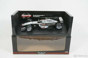 modely F1 1/18 Minichamps, Hotwheels Onyx - Ferrari,McLaren