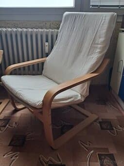 2 křesla IKEA POÄNG dýha