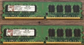 KINGSTON KVR667D2N5K2/2G DDR2 2GB
