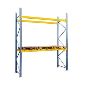 Paletové regály Rosss šířka: 2,7m – ZÁKLADNÍ POLE – Bazar