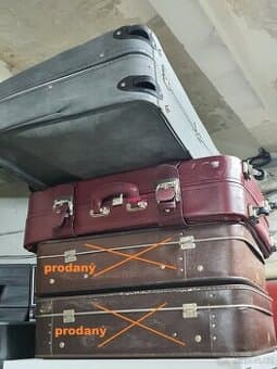 staré ČSSR kufry 1970 - 1980