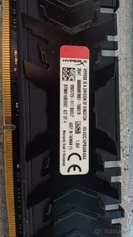 RAM HyperX DDR4 32GB (2×16GB) 2400MHz