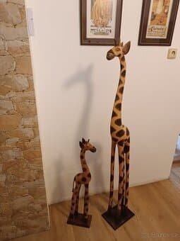 Dekorace žirafy