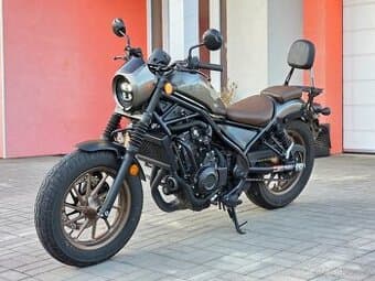 Honda CMX500 Rebel Special Edition, ČR, padací rámy, opěrka