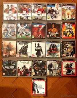 PS3 hry na PlayStation 3 různé tituly