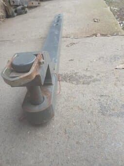 Fendt zadní spodní závěs - spodní pravítko-zug pendel