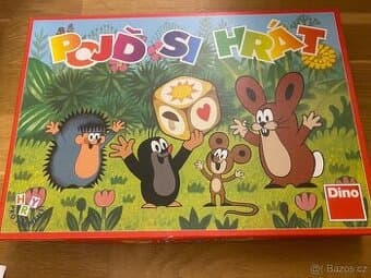 DINO - Člověče nezlob se bez čísel s obrázky - DINO