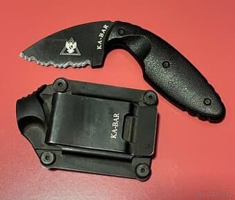 KA-BAR TDI 1481 karambit – pevný nůž, pouzdro, Taiwan
