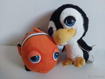 Billa plyšáci Hvězdy Zanzibaru tučňák a ryba