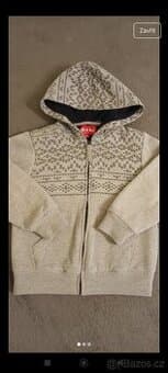 Teplá mikina Vögele vel. 110