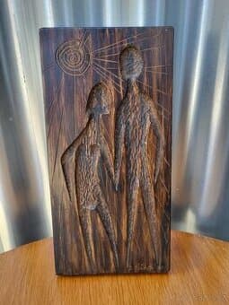 Retro reliéf 60.léta