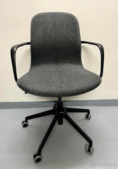 kancelářská židle IKEA Langfjall - šedá