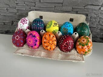 Ručně zdobené velikonoční kraslice