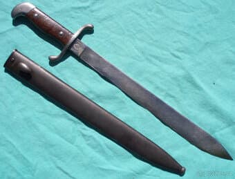 Argentinská vojenská mačeta/tesák M1909