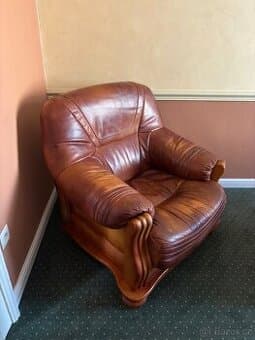 Kožená sedací souprava