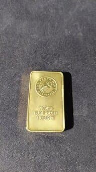 🟡 Zlatý slitek 1 oz – The Perth Mint – 99.99 % ryzí zlato
