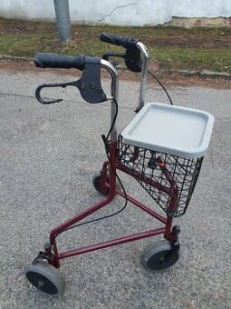 jako NOVÉ lehké hliníkové skládací ALU chodítko