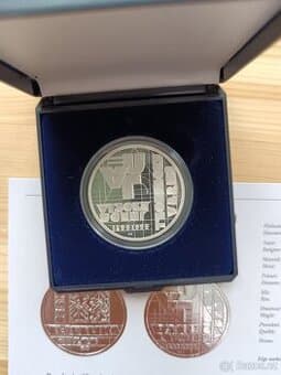 Vzácná Stříbrná pamětní mince 200kč ČNB 1999 VVZU