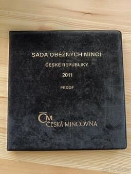 Sada oběžných mincí Česká Republika 2011 Proof